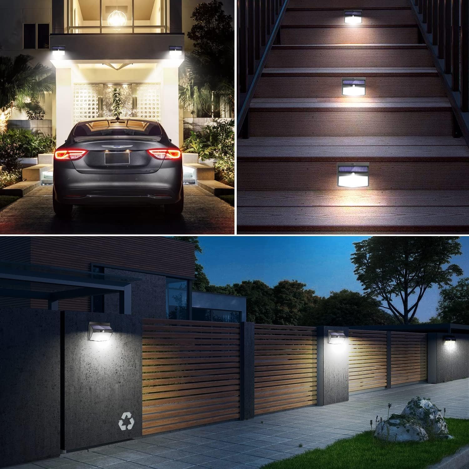 Detalle de Peasur Lampe Solaire Extérieur, 3 modes, ⚡