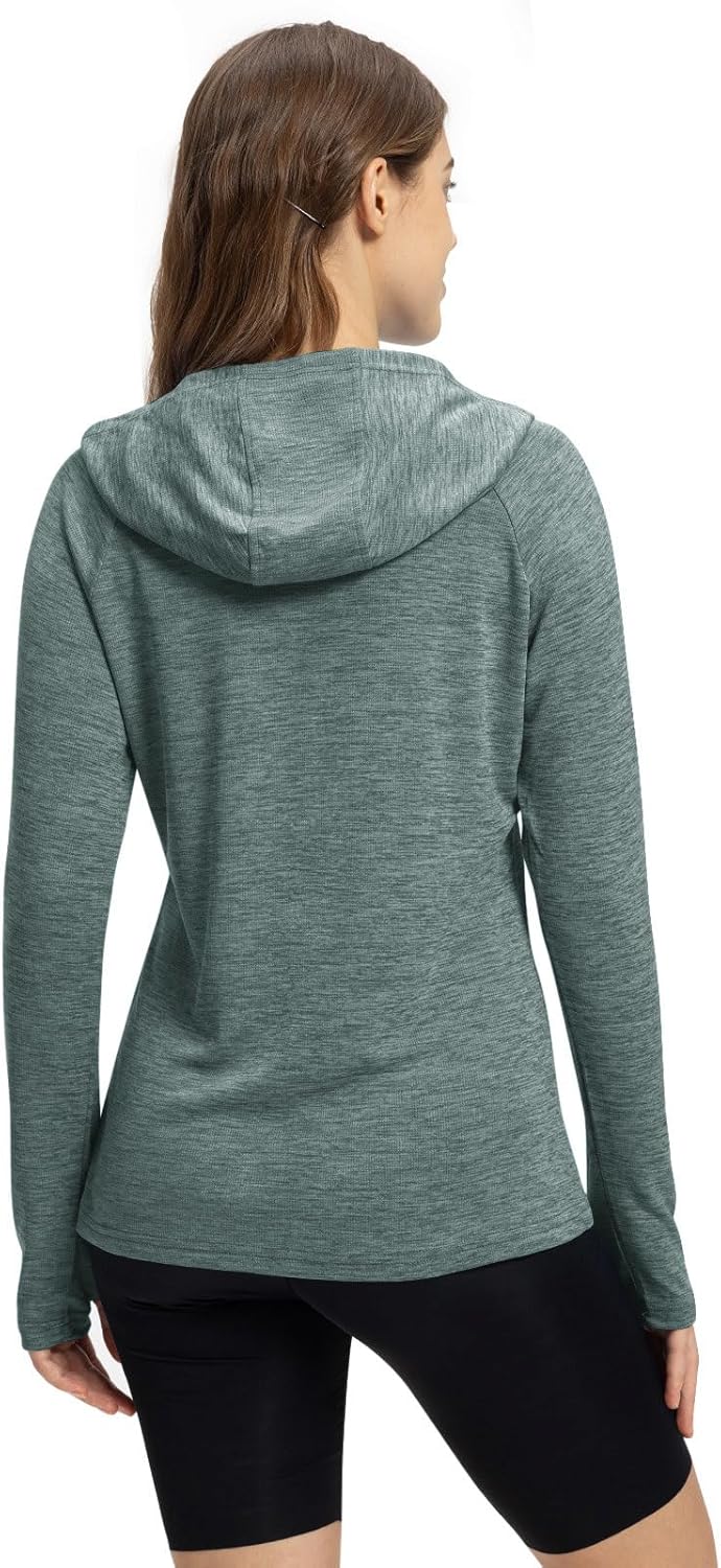 Thumbnail 5 de TBMPOY Women’s UPF 50+ Sun Protection Hoodie Long Sleeve (Lightweight Outdoor UV Shirt)