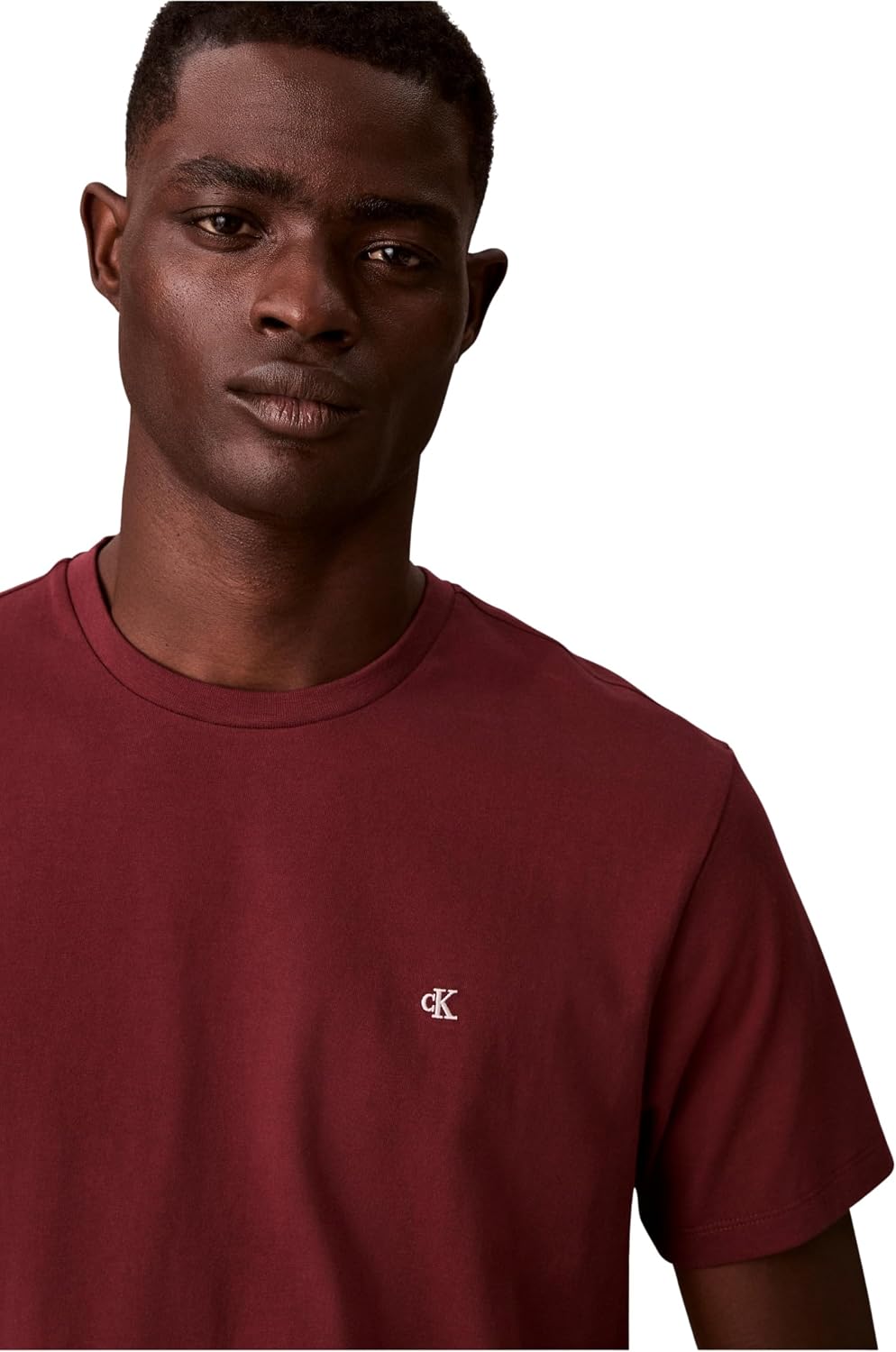 Detalle de Calvin Klein Classic Monogram Tee Scollo Rotondo