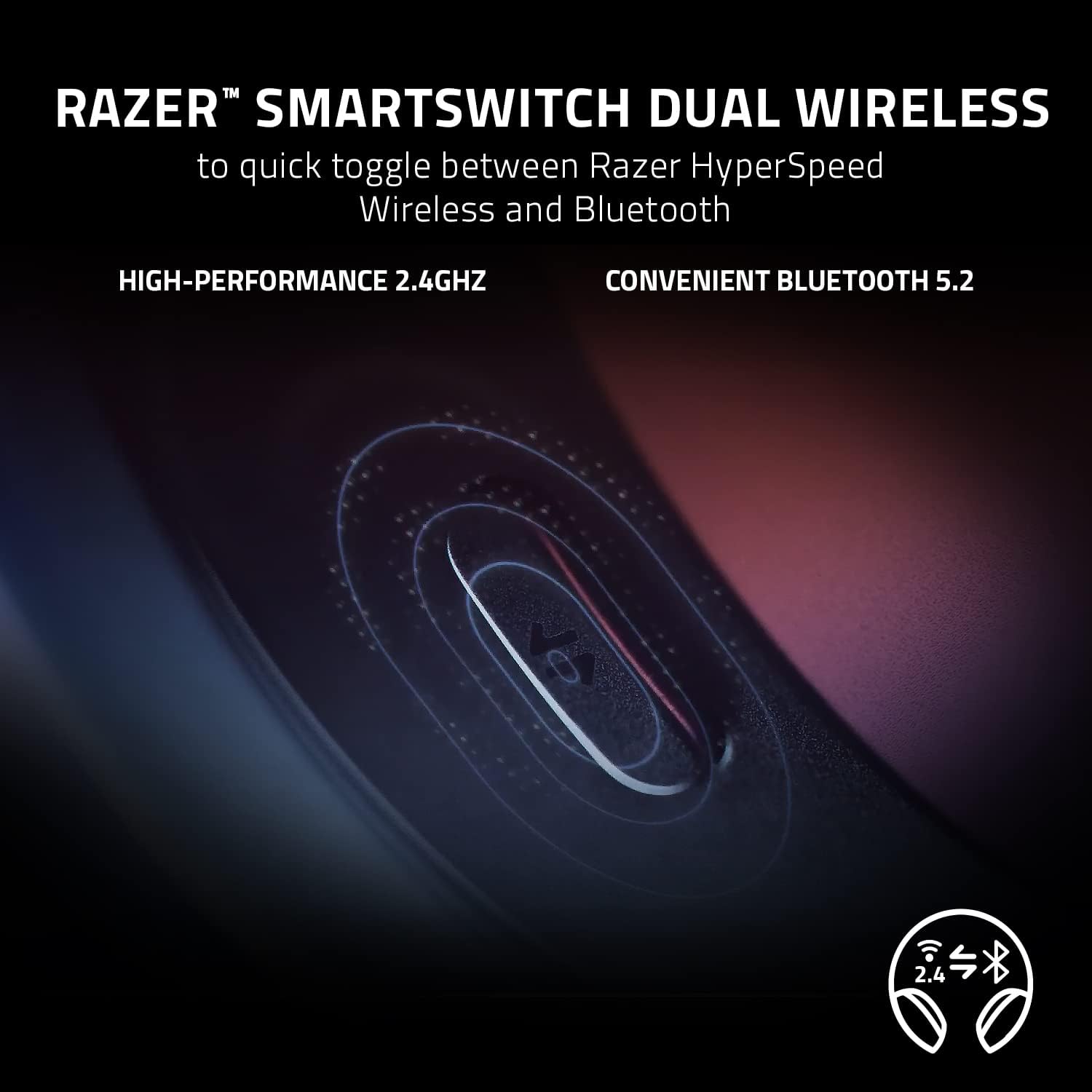Detalle 2 de Razer Barracuda Wireless 40 Hr Gaming Headset