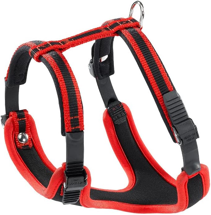 Thumbnail 6 de Ferplast ERGOCOMFORT Medium Dog Harness – Adjustable, Padded and Quick Release (Red)