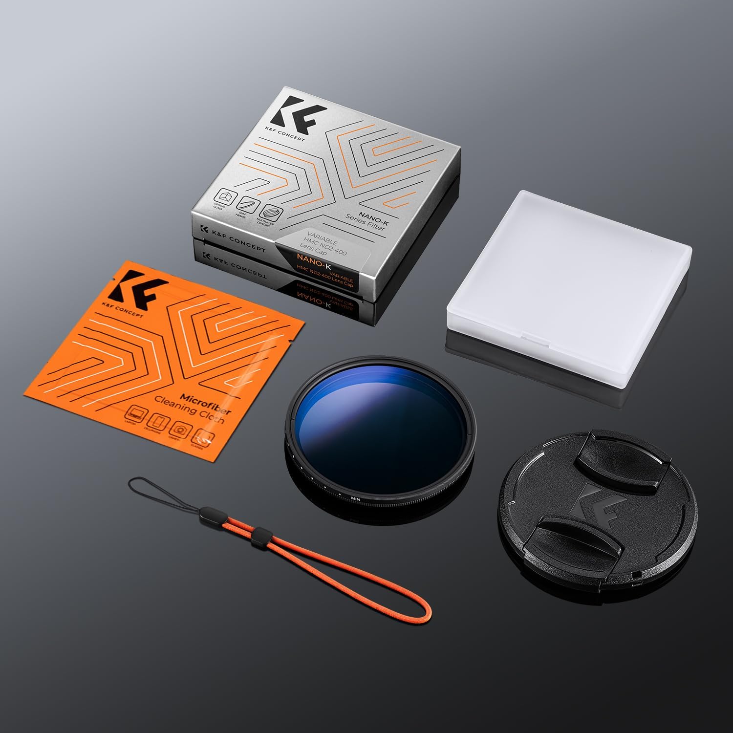 Thumbnail 6 de K&F CONCEPT Nano-Klear 46mm Filtro ND Variabile 1-9 Stop