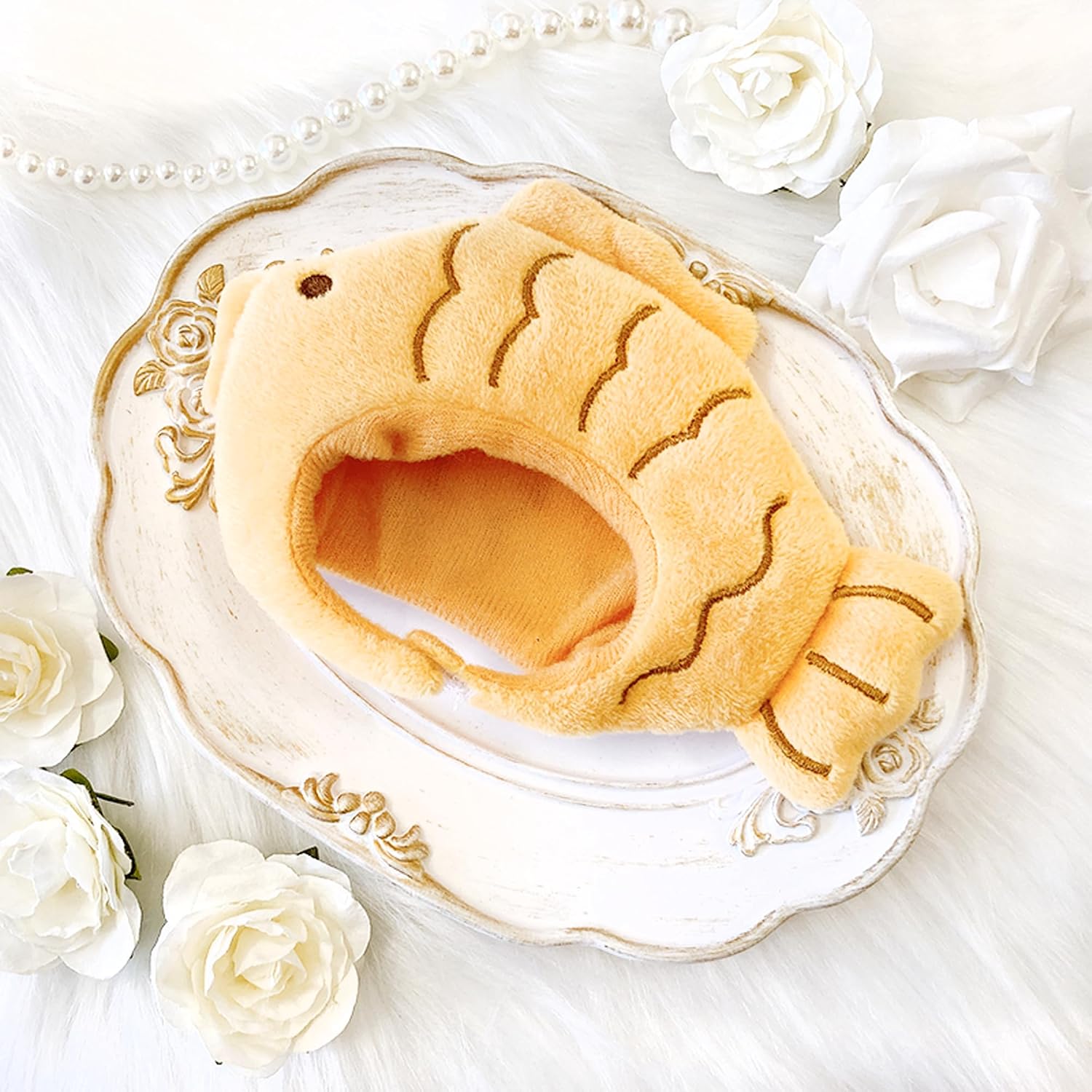 Detalle 2 de ジートリガー(G triger)たい焼き型ぬいぐるみ用着ぐるみキャップ 15cm用