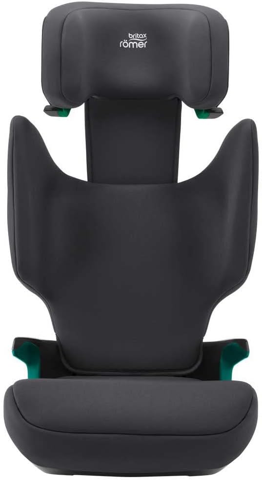 Detalle de BRITAX RÖMER ADVENTURE PLUS 2 Seggiolino Auto: comfort e compatibilità per bambini 100–150 cm (3.5–12 anni) - Midnight Grigio