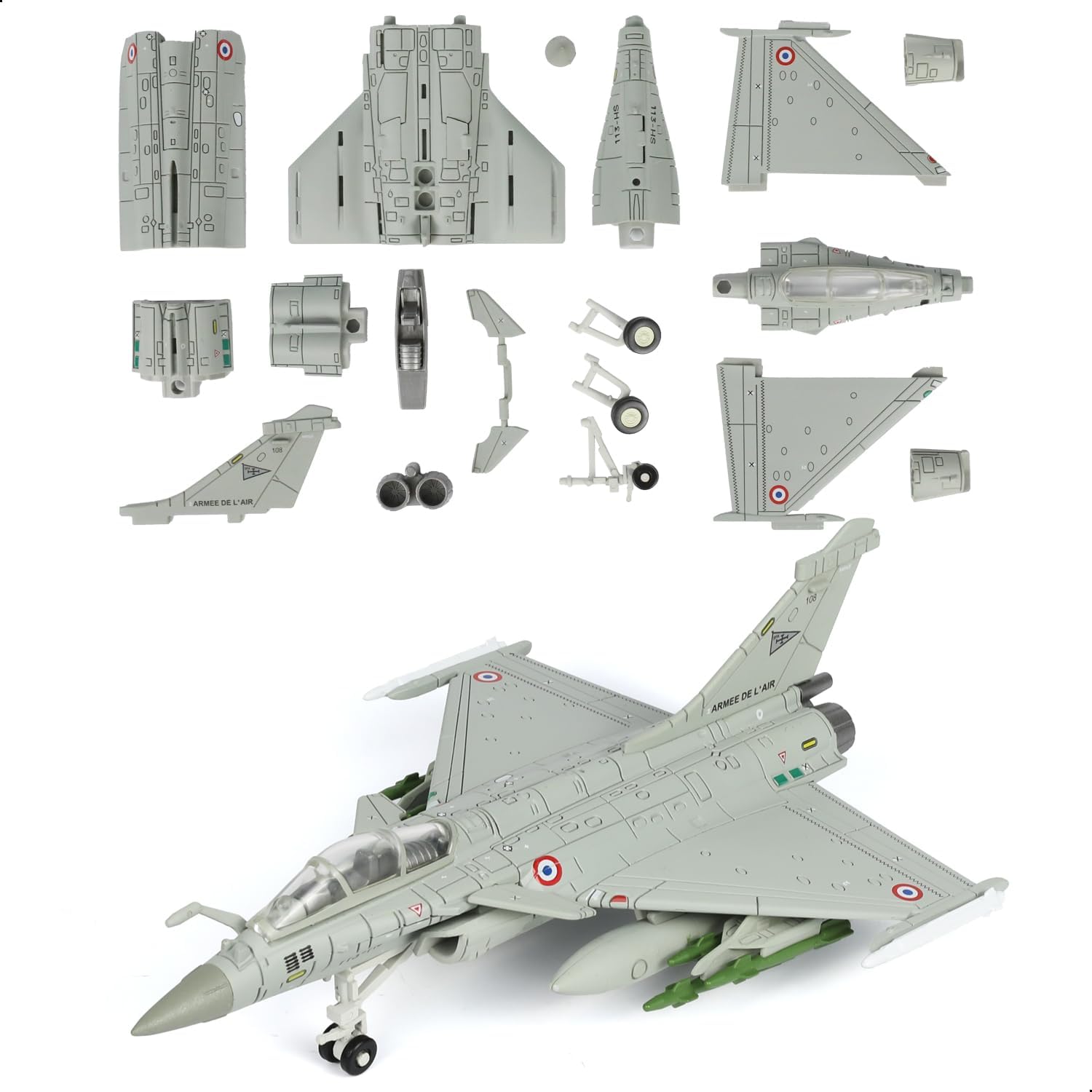 Thumbnail 6 de SEBUNAS F-14 Tomcat 3D Quick Build Model Kit — Fighter Jet Puzzle for Adults