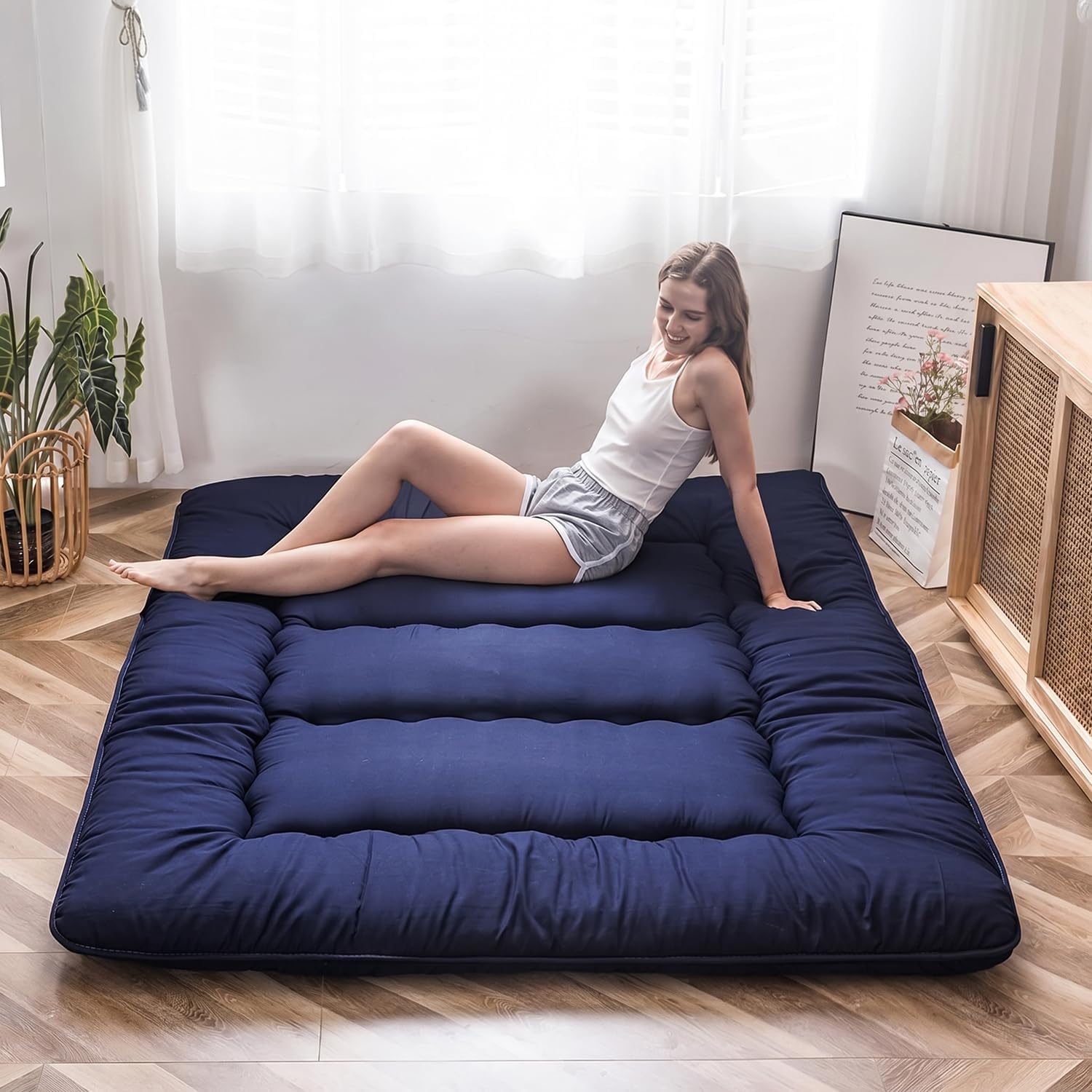 Thumbnail 5 de MAXYOYO Japanese Floor Mattress Futon Mattress, Queen Size