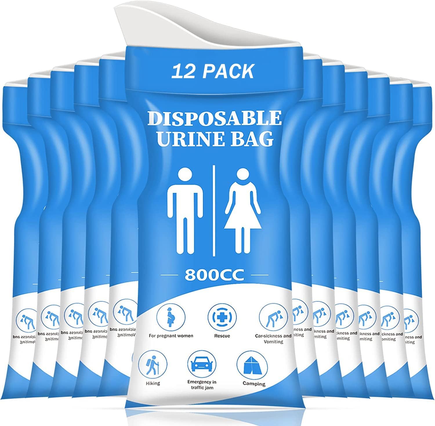 Detalle de DIBBATU Disposable Urine Bag 800ml