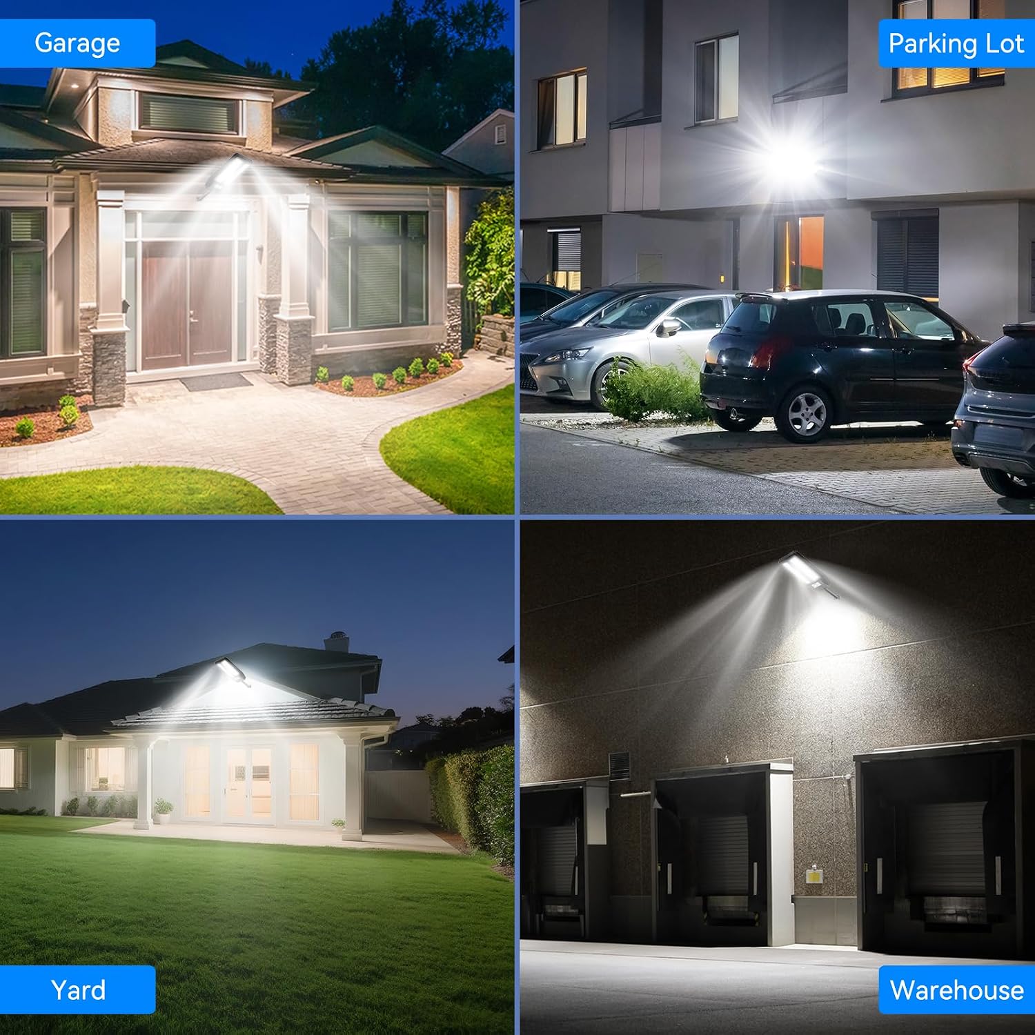 Detalle de Adewalk 700W Lampione Solare LED Esterno con Telecomando e Sensore di Movimento – IP66