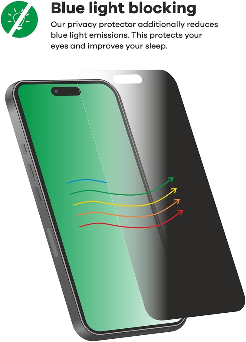 Detalle 2 de upscreen Pellicola Privacy per Samsung Galaxy M32 Anti-Spy