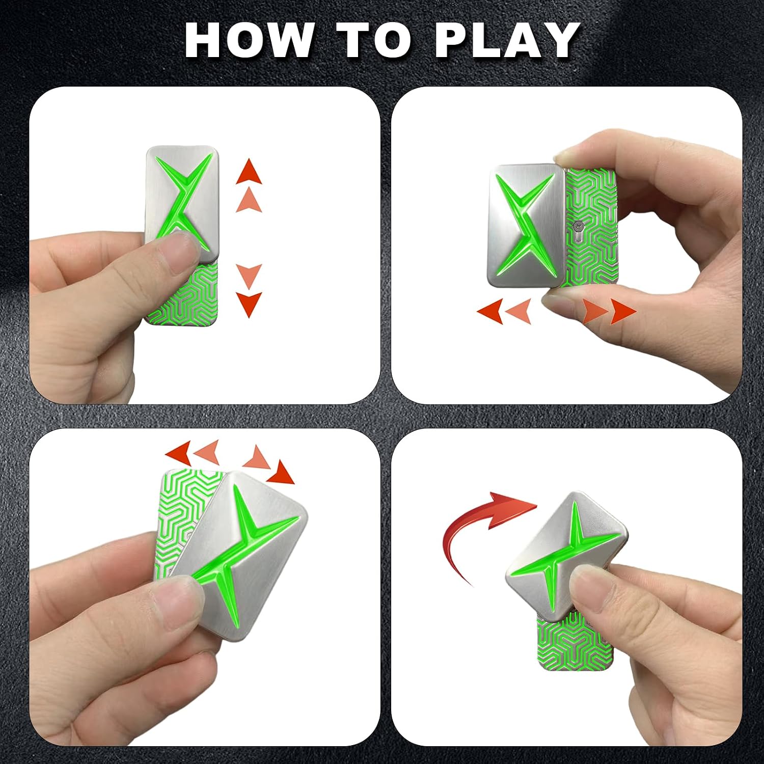Detalle de HIDEDC Breakthrough Fidget Slider, magnet play
