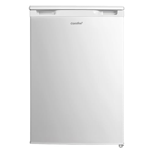 Detalle de Comfee RCD113WH3EU: Frigorífico compacto 113 L con congelador, ideal para estudio u oficina