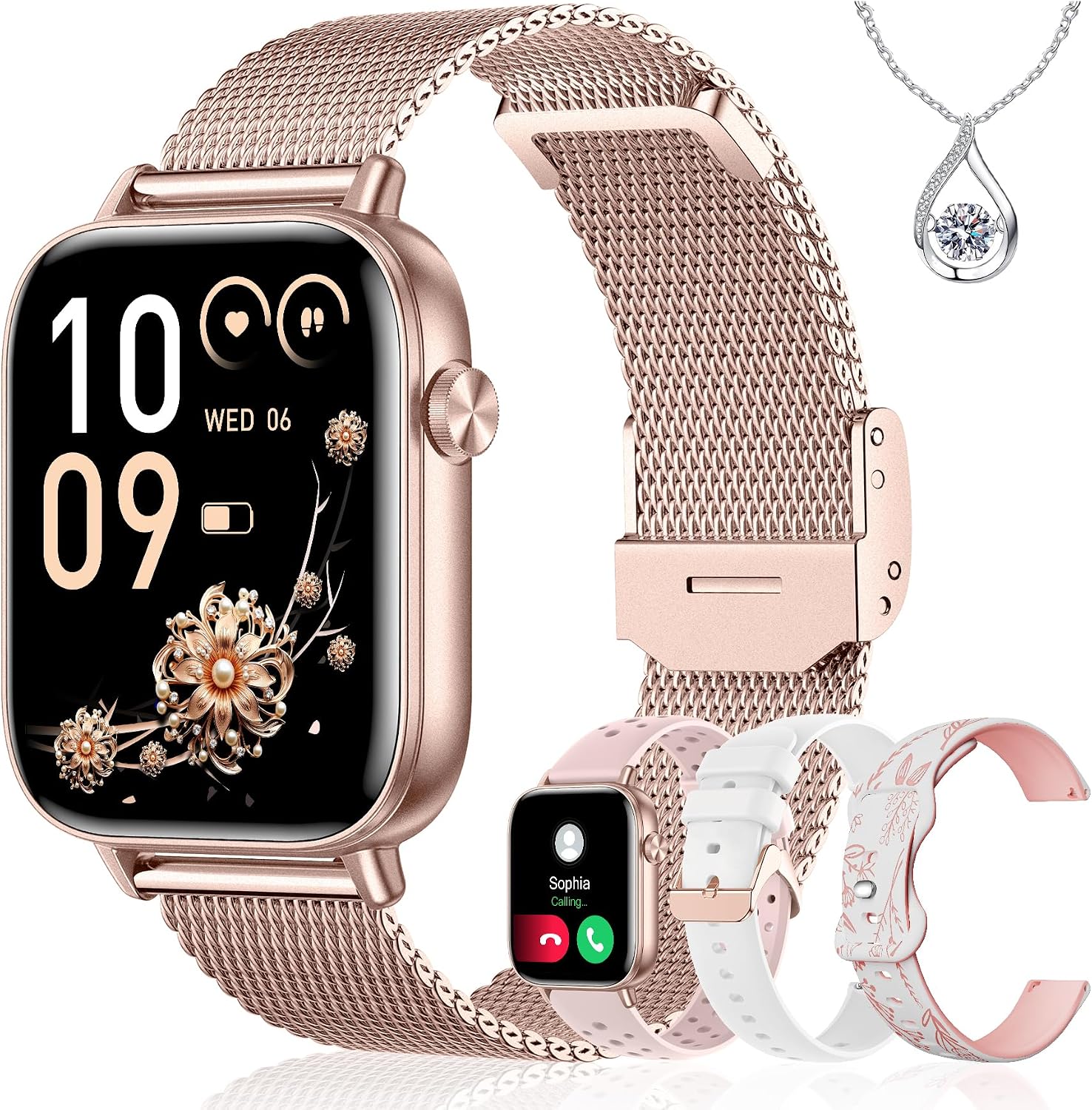 Detalle de Iaret Montre Connectée Femme 4 Bracelets