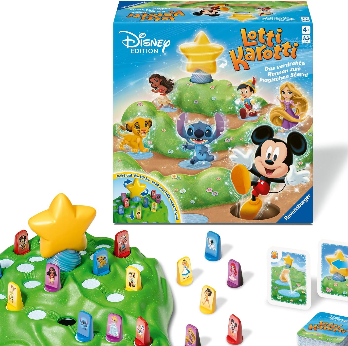 Detalle de Ravensburger Lotti Karotti Disney 2–4 Spieler 🎲