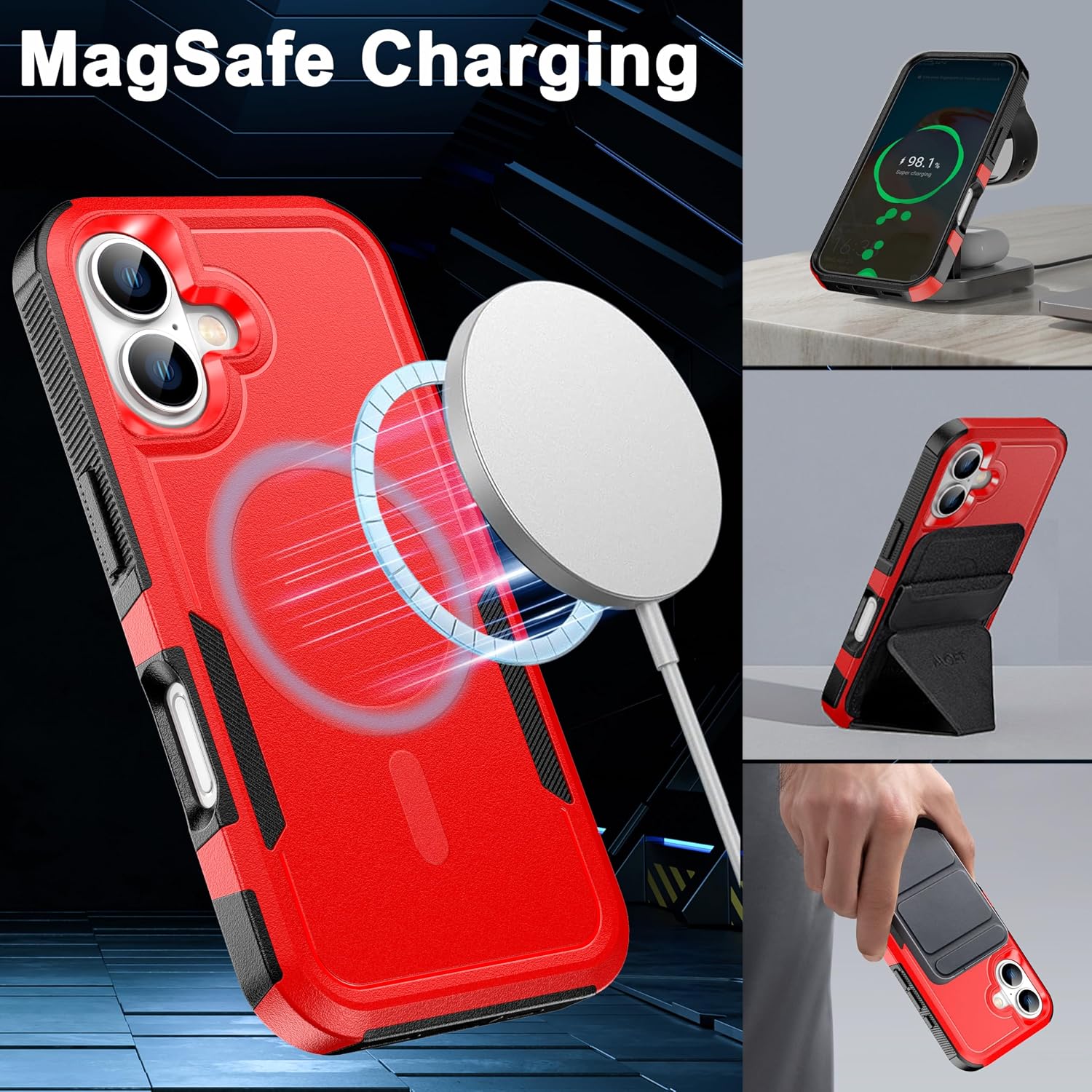 Detalle 1 de RonShieh MagSafe Case iPhone 16 6.1"