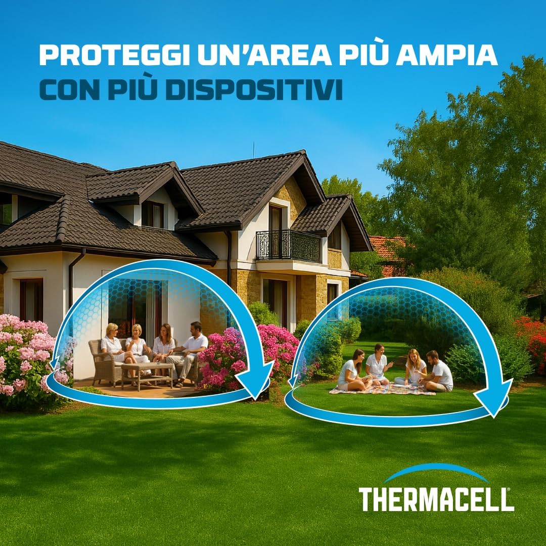 Thumbnail 3 de Thermacell Repellente Antizanzare Portatile – Zona di protezione 21 m², Senza DEET, Blu Notte