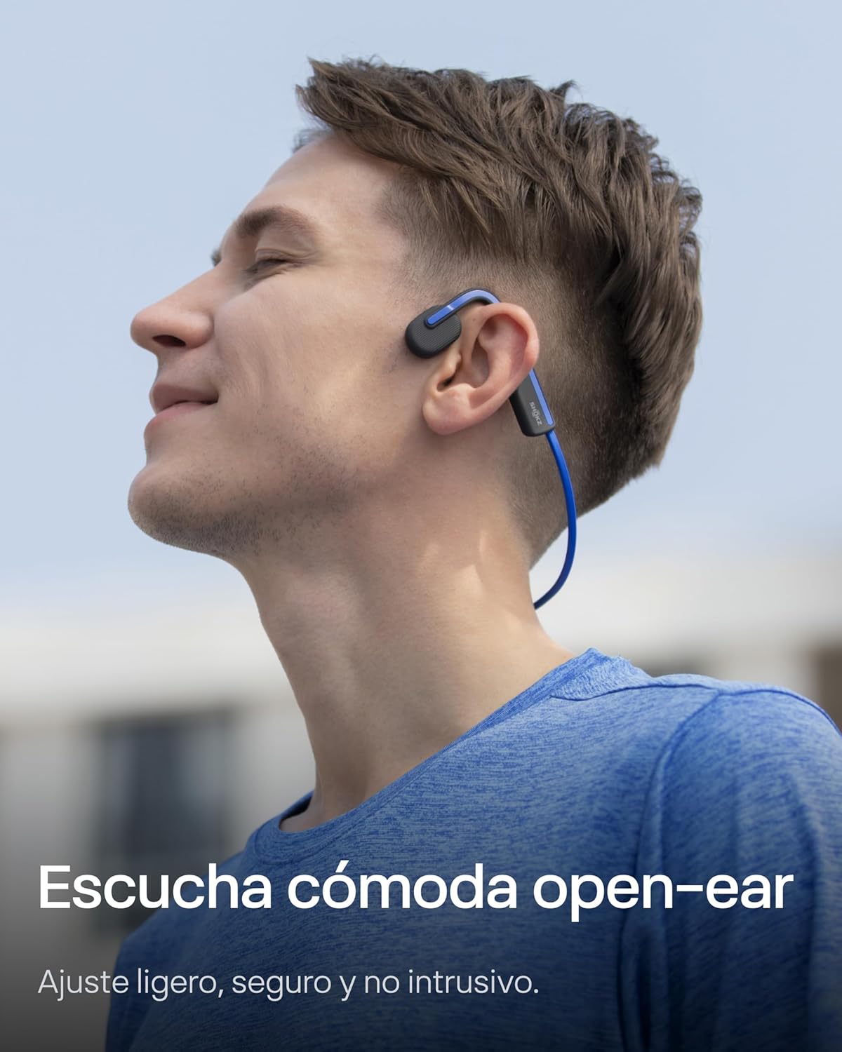 Detalle de SHOKZ OpenMove Auriculares inalámbricos deportivos resistentes💧