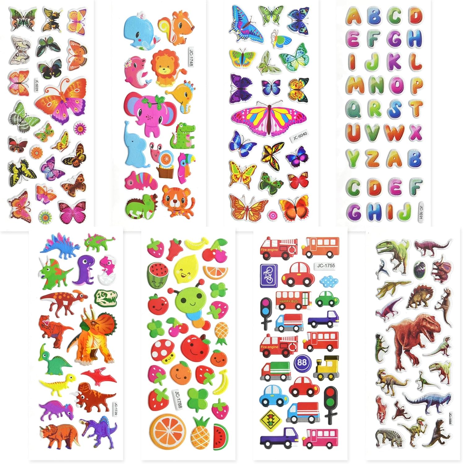 Thumbnail 1 de Meafeng 3D Puffy Stickers 550+ pieces for kids 🧩