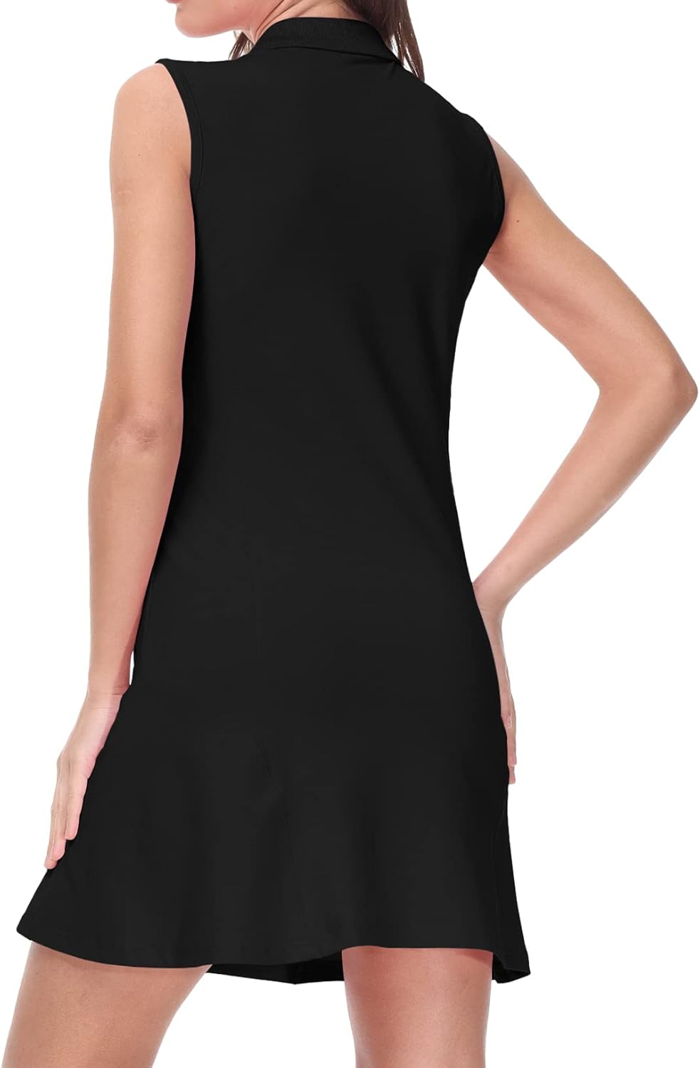 Thumbnail 6 de MoFiz Robe Sans Manches Femme Été – Polo Zip Sport Respirant