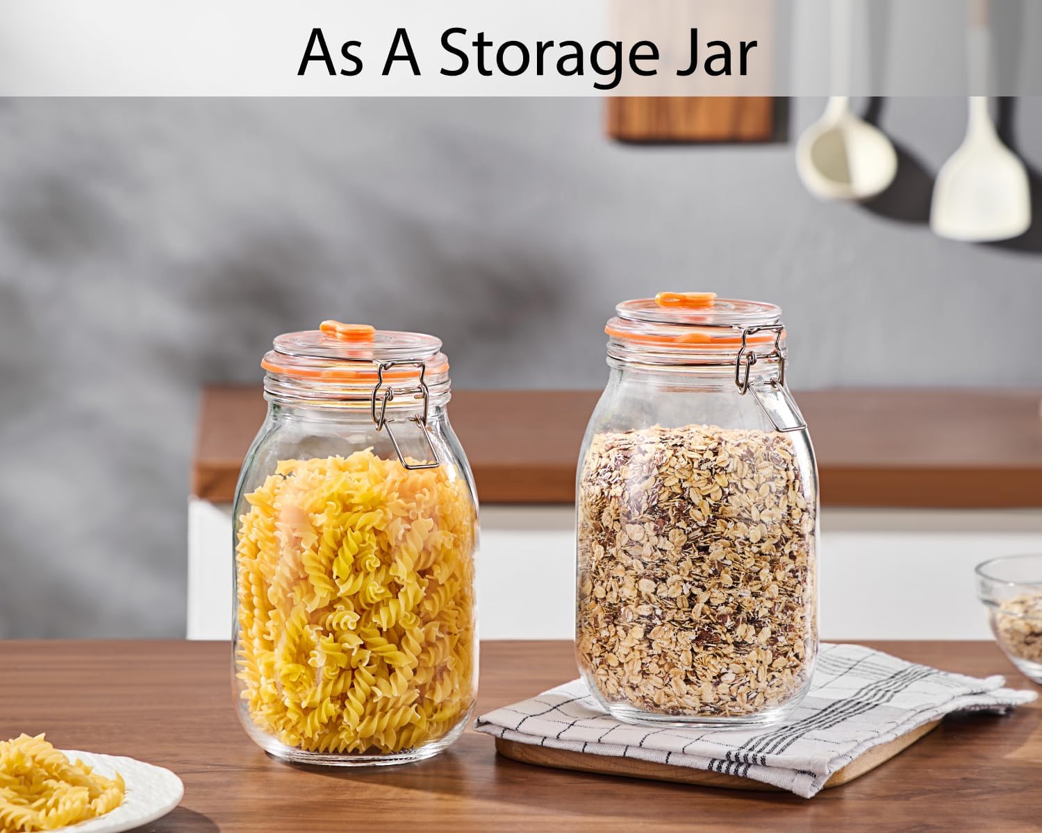 Thumbnail 6 de Glolaurge 1.8L Wide Mouth Fermentation Jar (Pack of 2) with Airlocks, Weights & Accessories