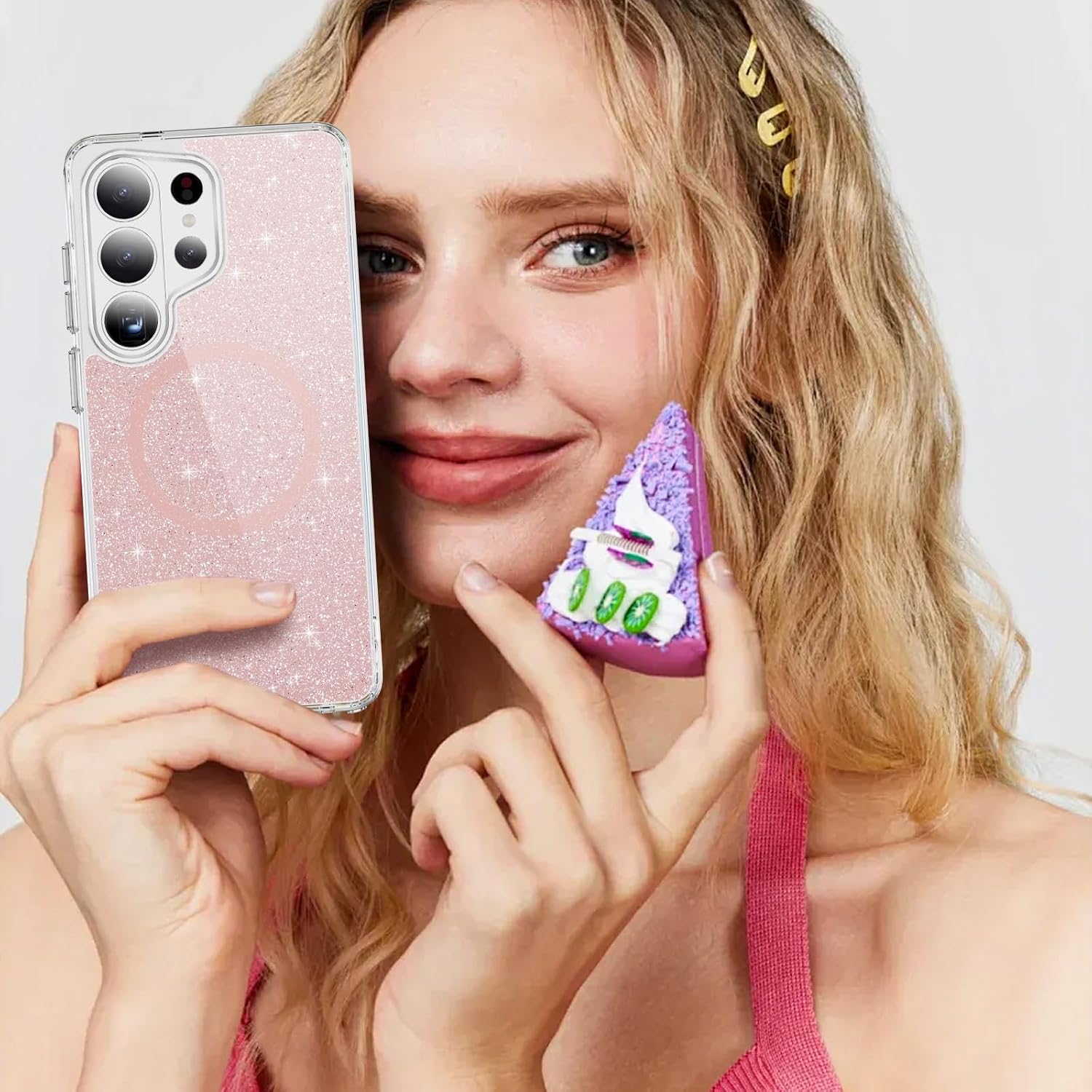 Thumbnail 6 de Asdsinfor Glitter Phone Case for Samsung Galaxy S25 Ultra