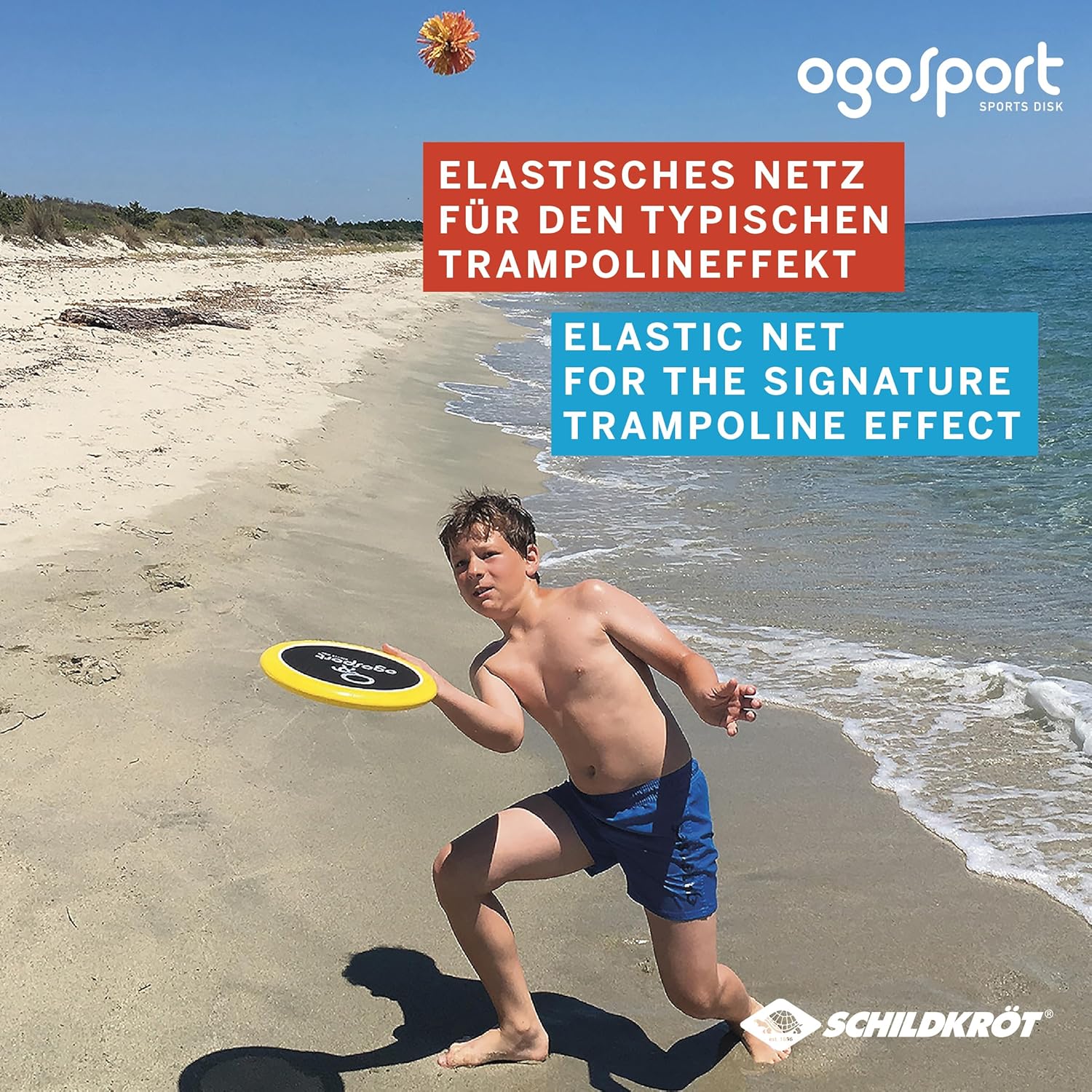Detalle 2 de Schildkröt Ogo Sport Set – 2 Ogo Softdiscs Ø29 cm + 1 Ball, Standardgröße