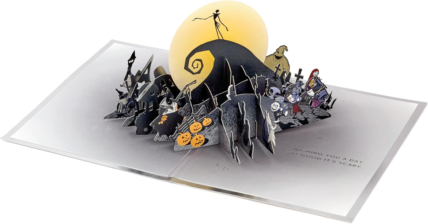 Thumbnail 1 de Hallmark Signature Paper Wonder Nightmare Before Christmas Pop-Up-Geburtstagskarte – Happy Nightmares
