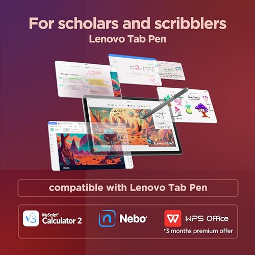 Detalle de Lenovo Tab M11 Android Tablet (11”) with Pen, 4GB RAM, 128GB, Luna Grey