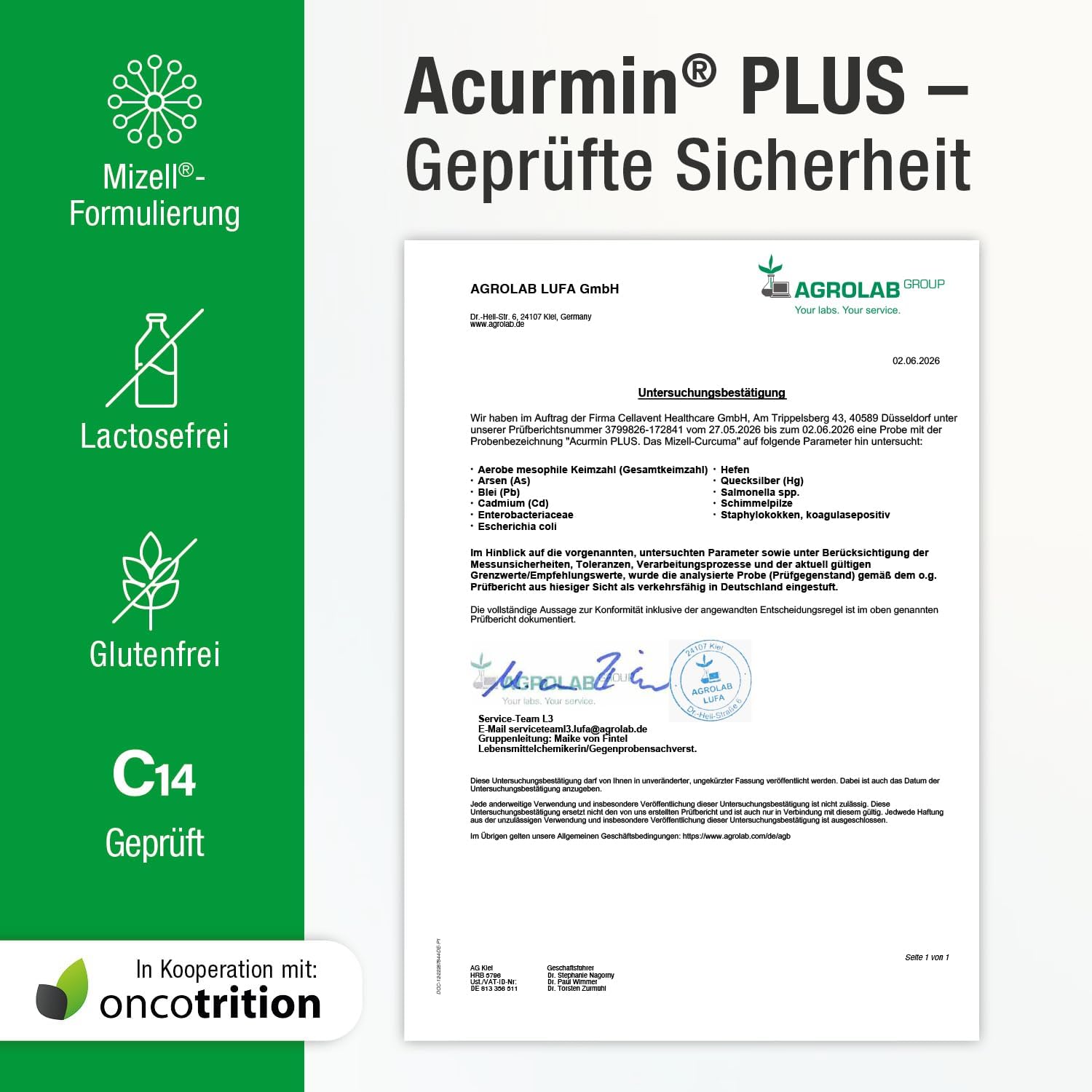 Thumbnail 6 de ACURMIN PLUS 185x effektivere Kurkuma Kapseln – 60 Softgelkapseln, 95% Curcumin, Mizellen-Technologie, 10.000 mg Kurkuma-Äquivalent/Tag