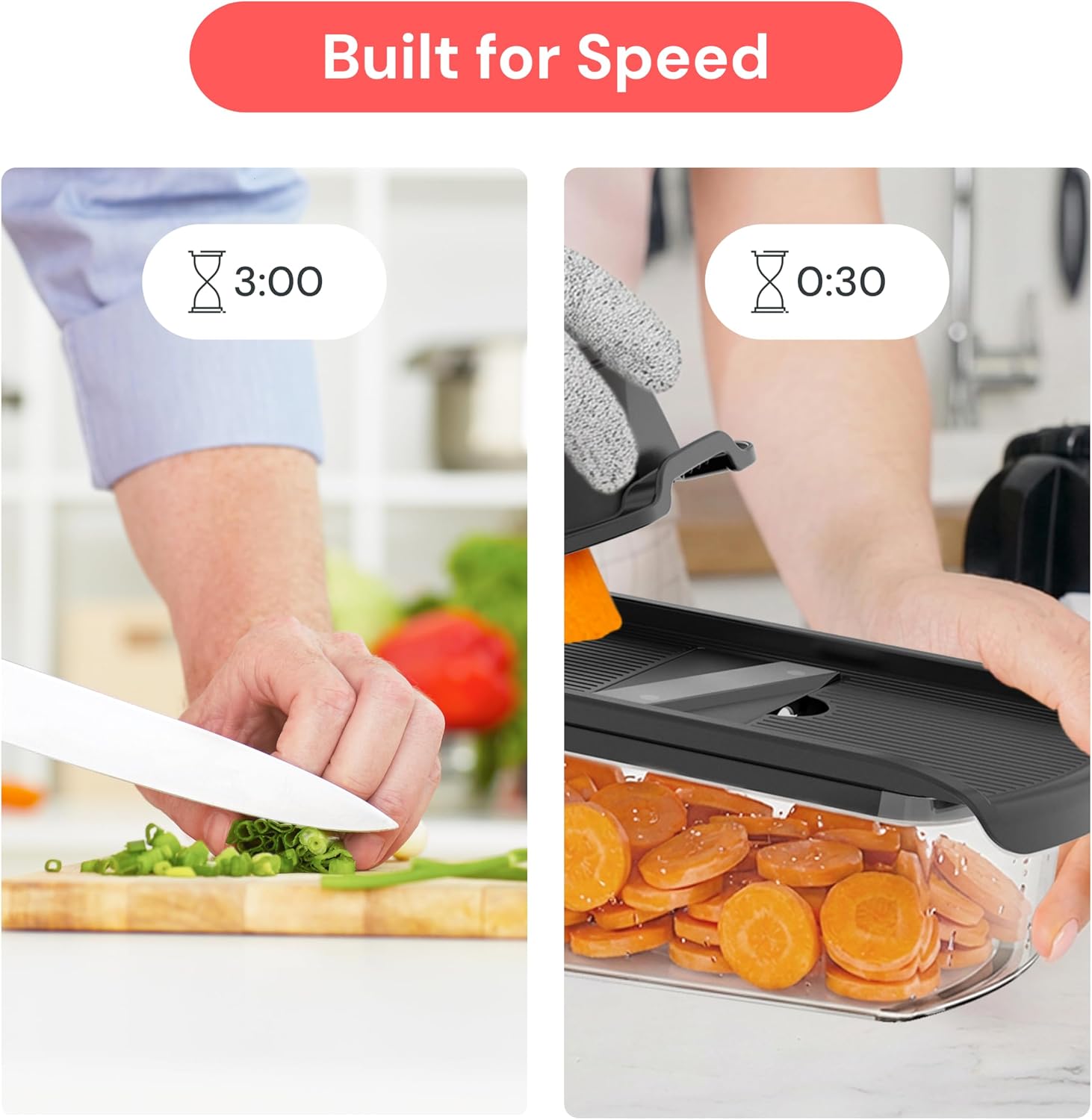 Detalle de Fullstar Mandoline Vegetable Slicer, 5-Cup Container