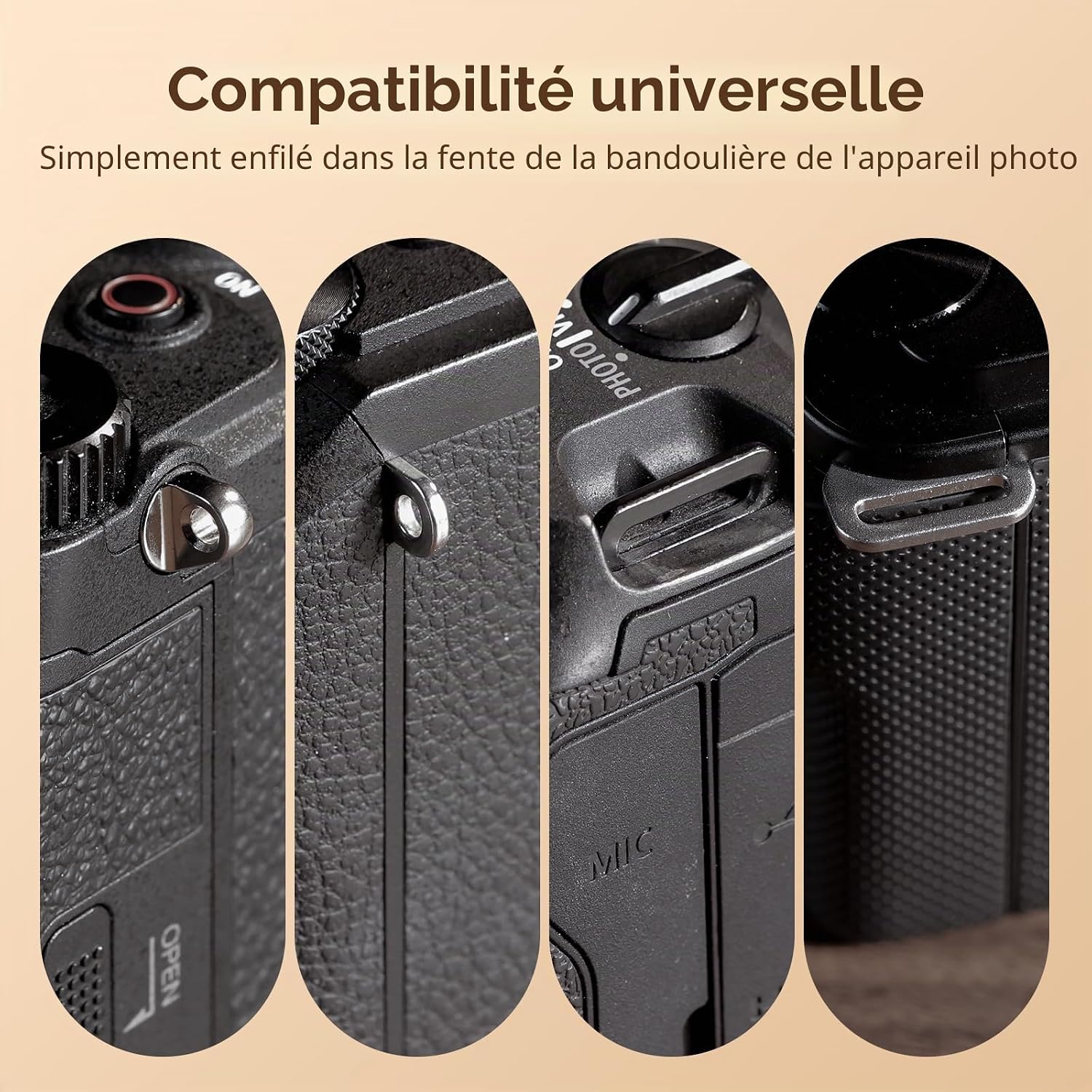 Thumbnail 6 de SMALLRIG Bandoulière Universelle en Cuir 10 kg
