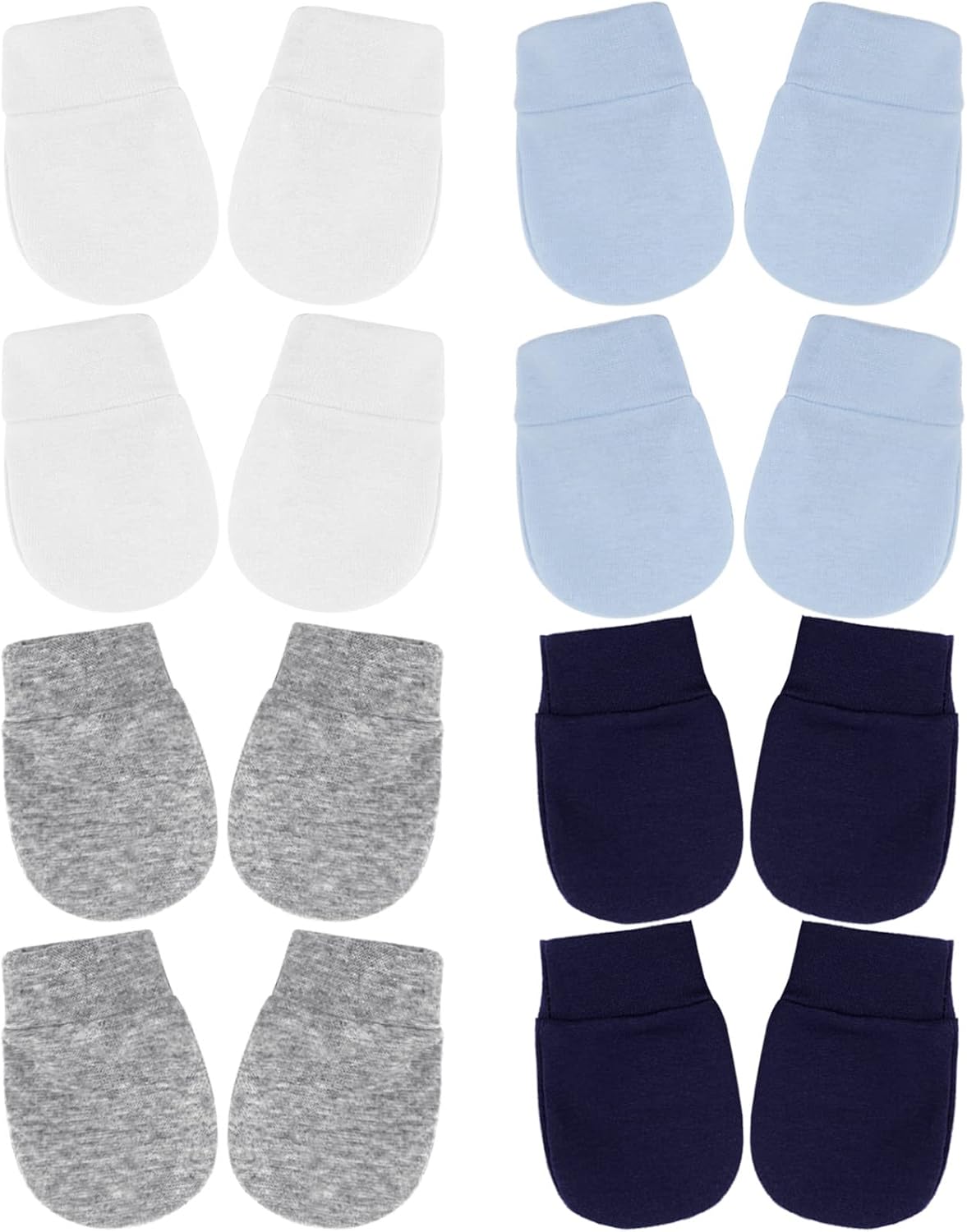 Detalle de Baby scratch mittens for 0 to 6 months