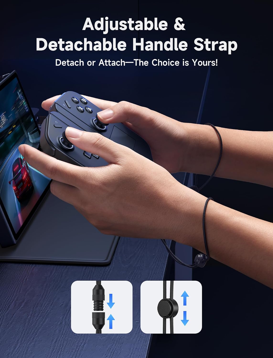 Thumbnail 2 de JSAUX Griffgurt-Set für Lenovo Legion Go Controller