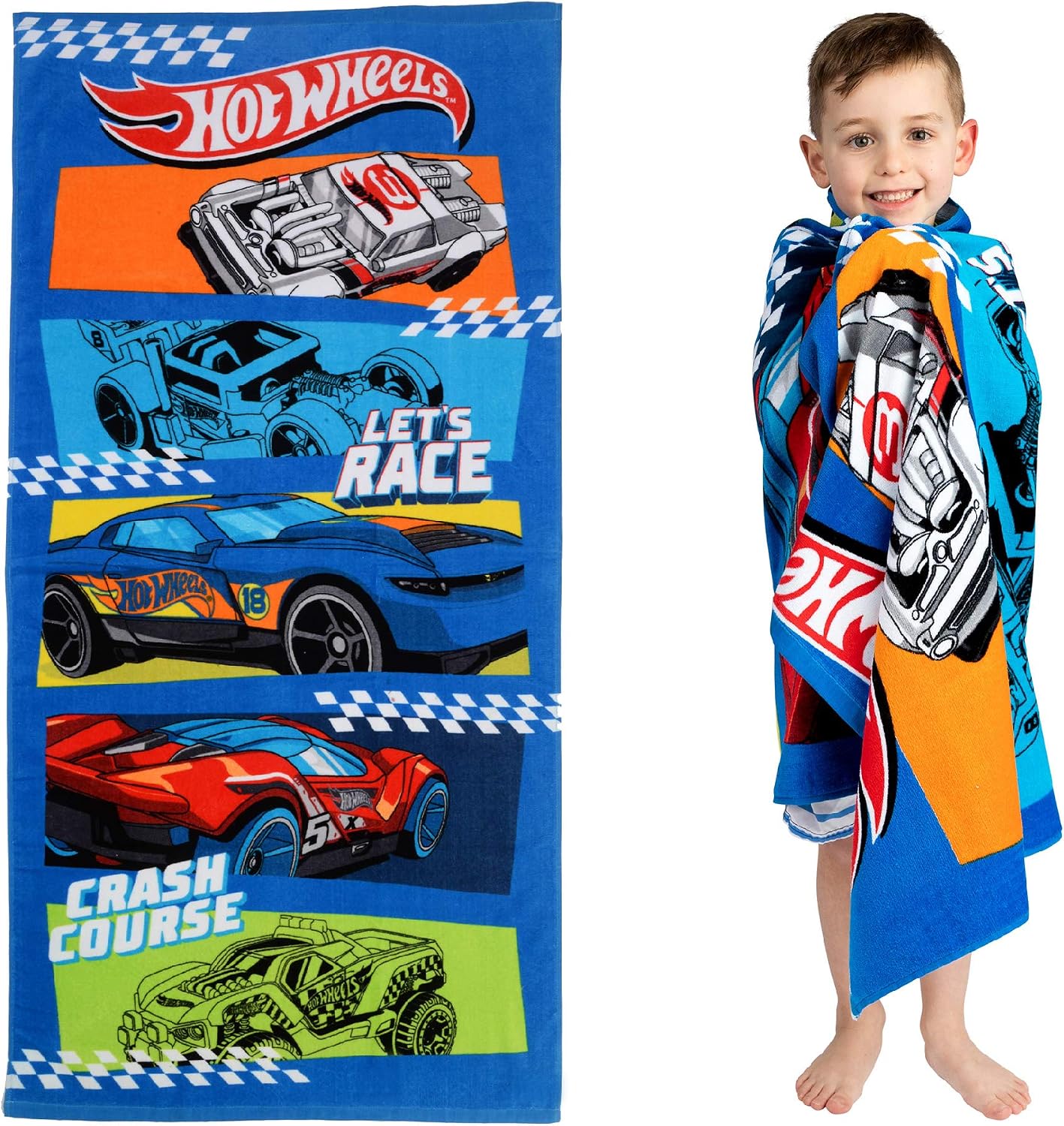 Franco Kids Cotton Beach Towel, 58 x 28 In