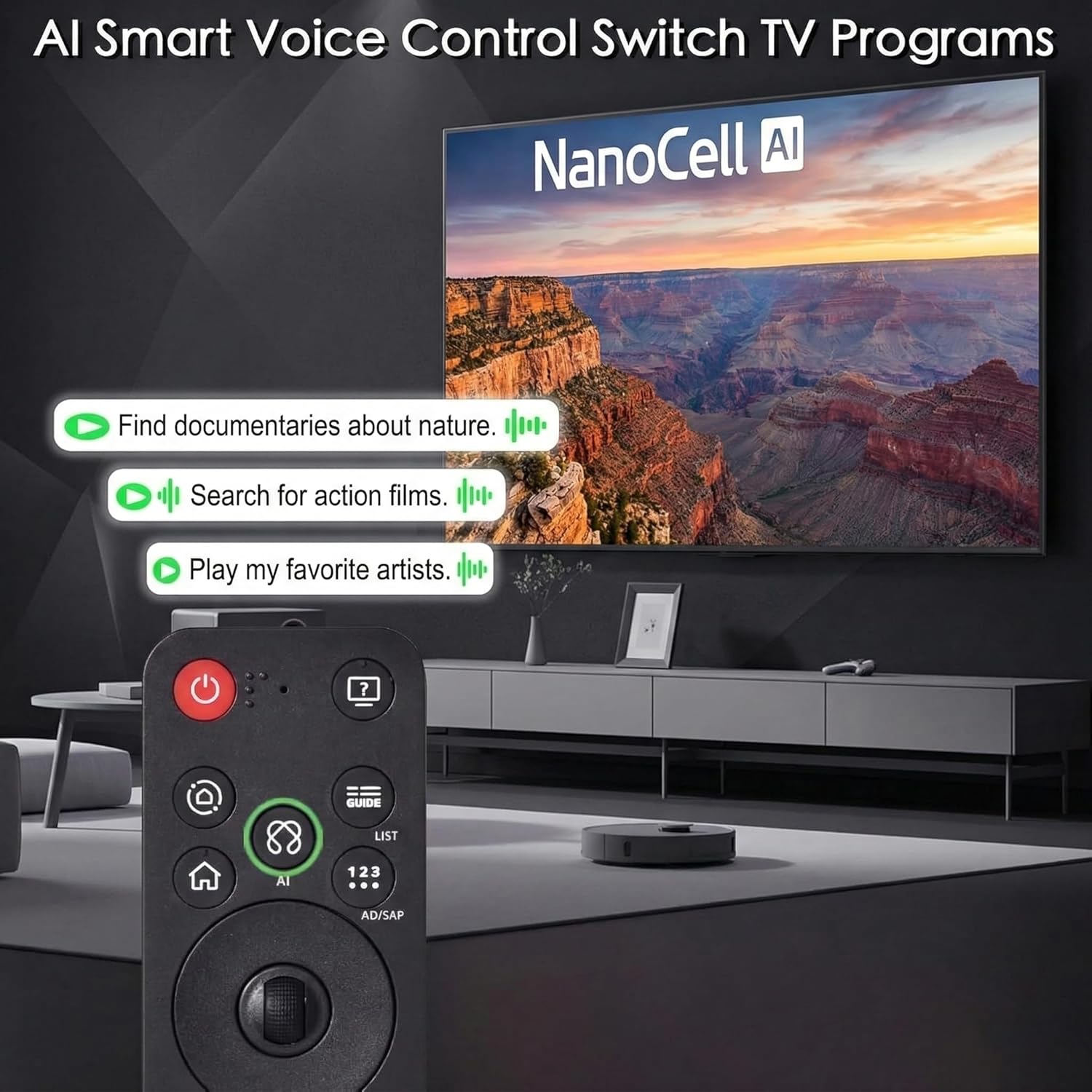 Thumbnail 4 de AI Magic Remote for LG AN-MR25GA Replacement