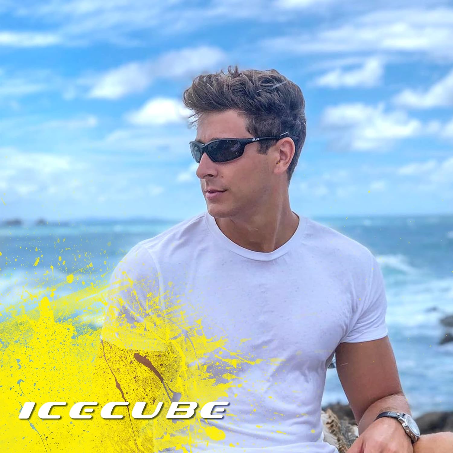 Thumbnail 3 de ICECUBE SPORTECH Sport Sunglasses with Polarised UV400 Lenses (TR90 lightweight frame)