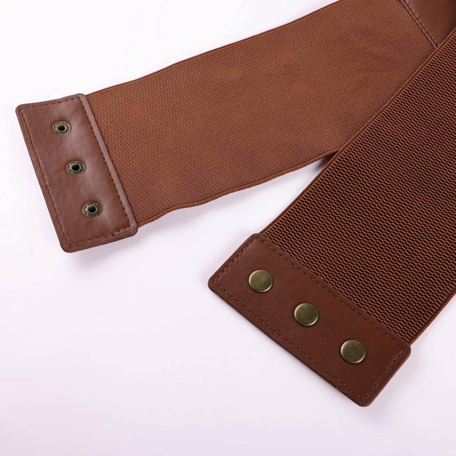 Detalle de Scarlet Darkness Corset Belt in Faux Leather