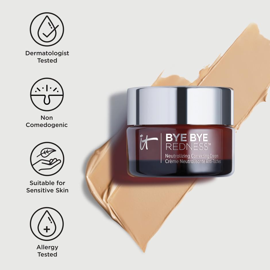 Thumbnail 6 de IT Cosmetics Bye Bye Redness Color-Correcting Concealer Cream, Full Coverage