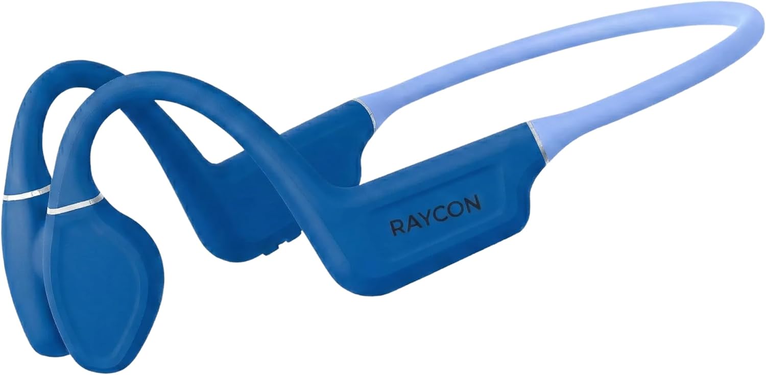 Detalle 2 de Raycon Bone Conduction Headphones Bluetooth - Open Ear Running Headphones (Blue)