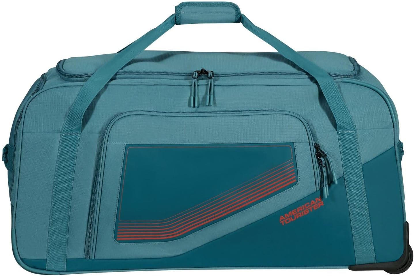 Detalle de American Tourister City Racer 55 cm 50L wheeled travel bag with shoe compartment