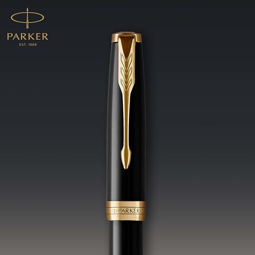 Thumbnail 5 de Parker Sonnet - Elegante pluma estilográfica negra con dorados ✒