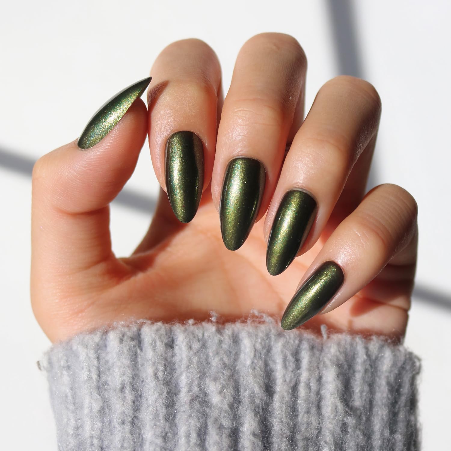 Thumbnail 6 de Glamnetic Sea Star Press On Nails – Short Almond Seashell Set
