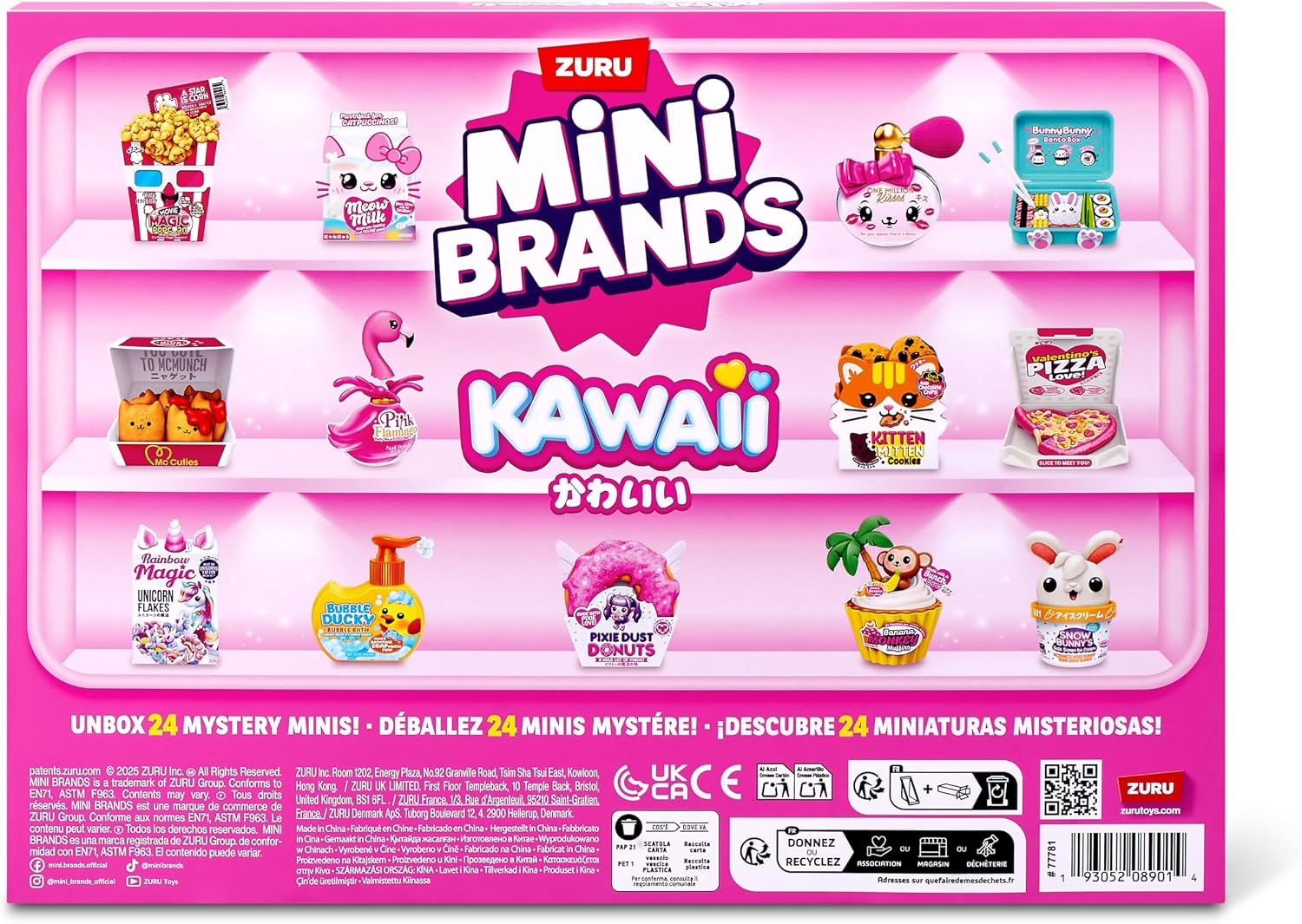 Thumbnail 6 de Mini Brands Kawaii Calendario dell'Avvento di ZURU: mini tesori kawaii per l'attesa del Natale