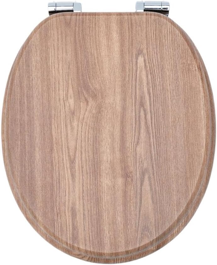 Thumbnail 6 de SAINOS WC Sitz mit Absenkautomatik aus Holz (MDF) – Toilettendeckel mit Soft-Close