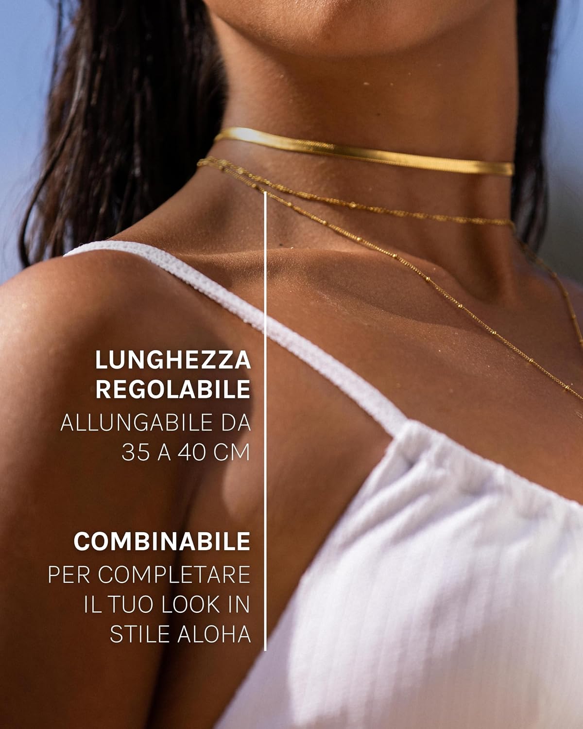 Thumbnail 5 de Purelei I'lalo Choker collana impermeabile 35–40 cm