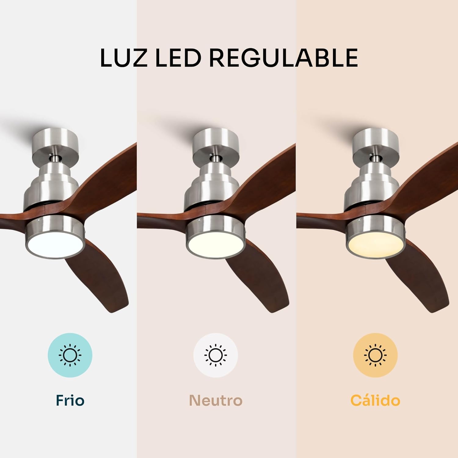 Thumbnail 3 de Mellerware Brizy Bright Ventilador de Techo 30 W