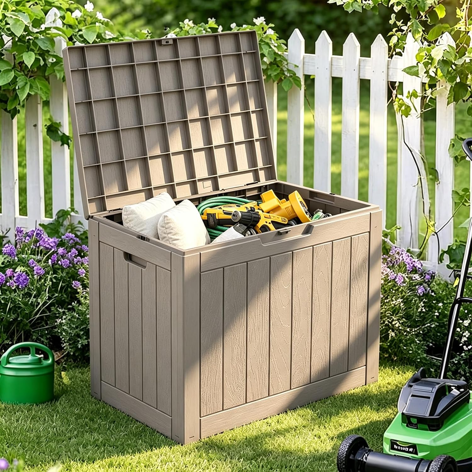 Detalle 2 de Outdoor Storage Box, 32 Gallon