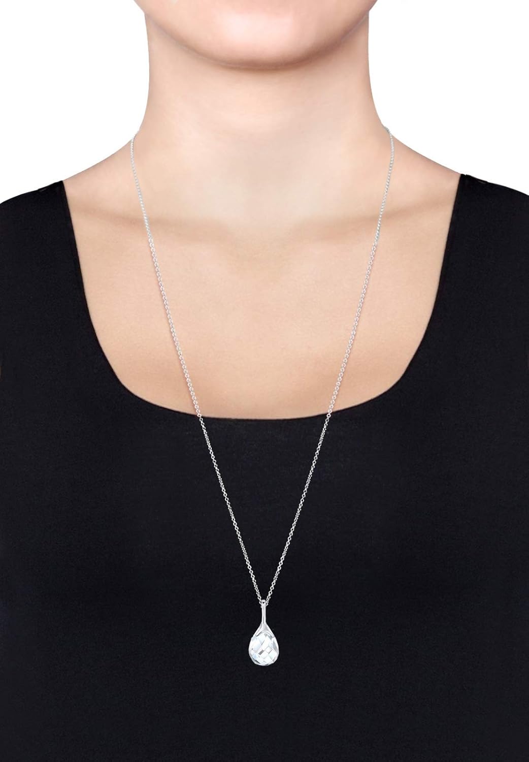 Thumbnail 4 de Elli Schmuckset Damen Tropfen Anhänger 925 Silber