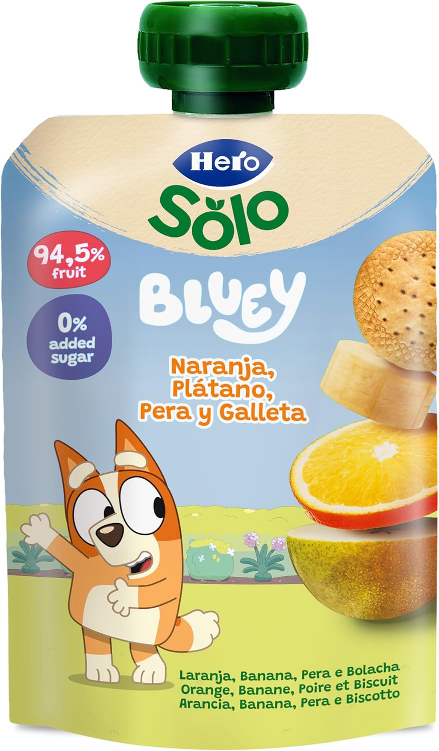 Thumbnail 1 de Hero Baby Mi Fruta Bolsitas de Fruta y Galleta 🍊🍌👶 Pack 18