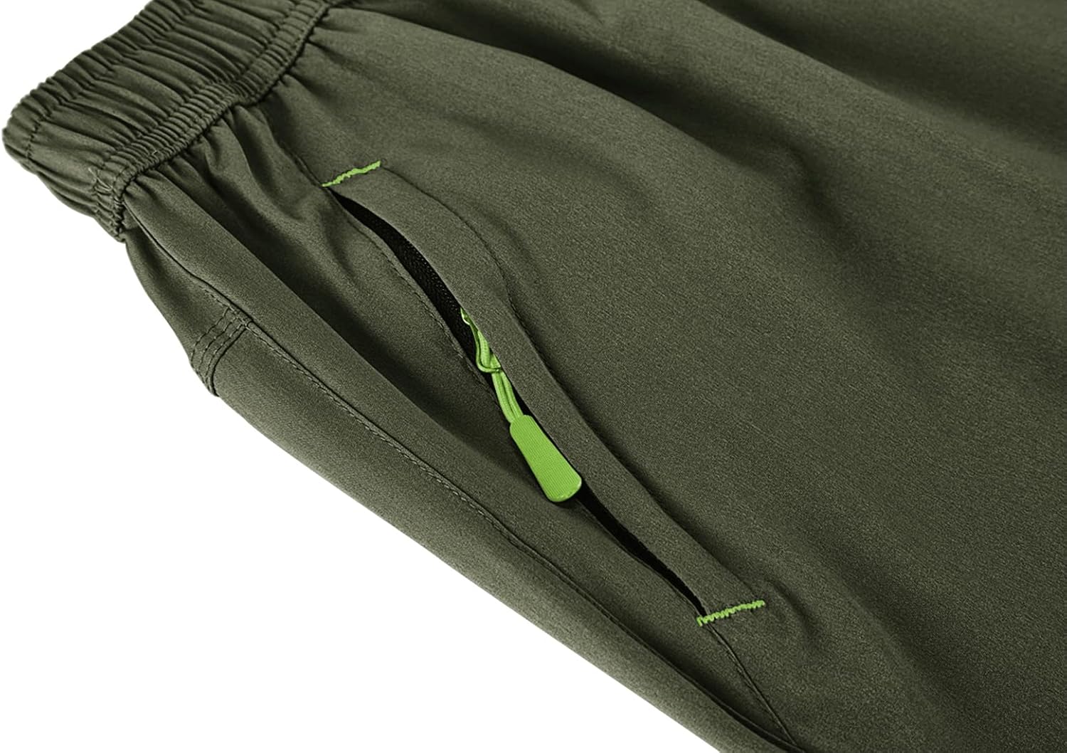 Thumbnail 4 de donhobo Men’s Outdoor Breather Quick Dry Lightweight Sports Shorts with Zip Pockets