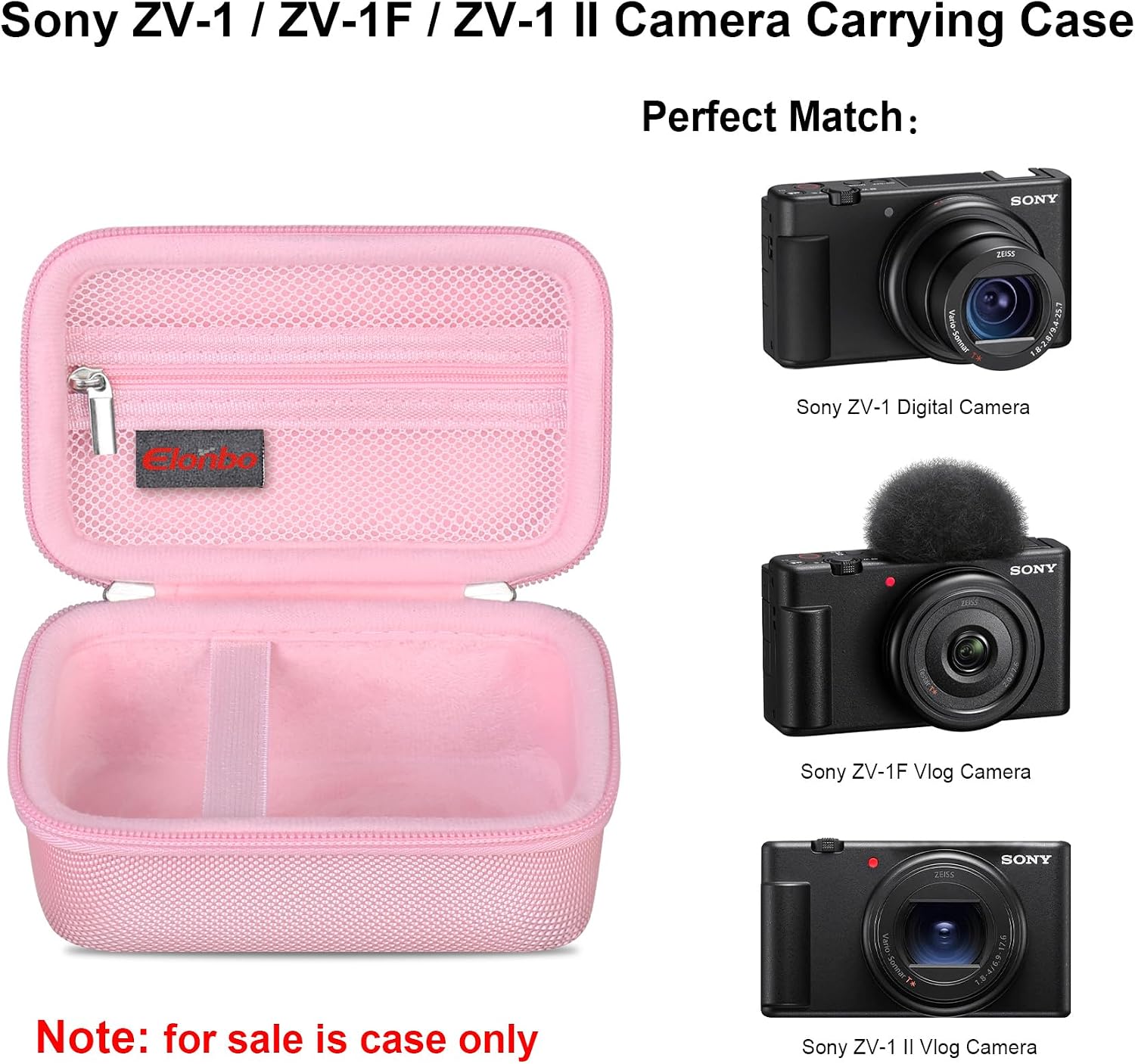 Detalle 2 de Elonbo Tragetasche für Sony ZV-1 4K